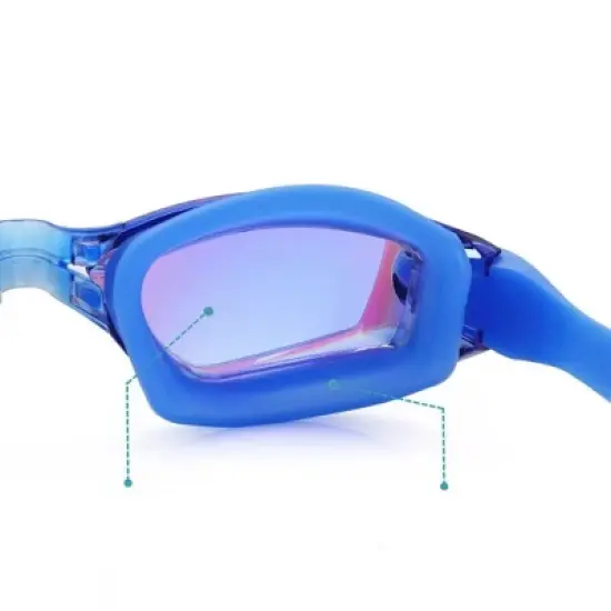 Link Active Kids Swim Goggle With Fast Clasp Technology UV Protection Leak & Fog Proof Wide View Boys & Girls Ages 3-9  2 Pack image {7}