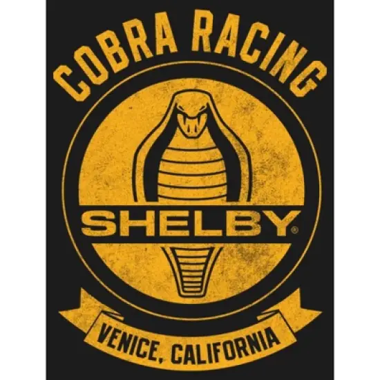Junior's Shelby Cobra Racing Venice California Festival Muscle Tee image {1}
