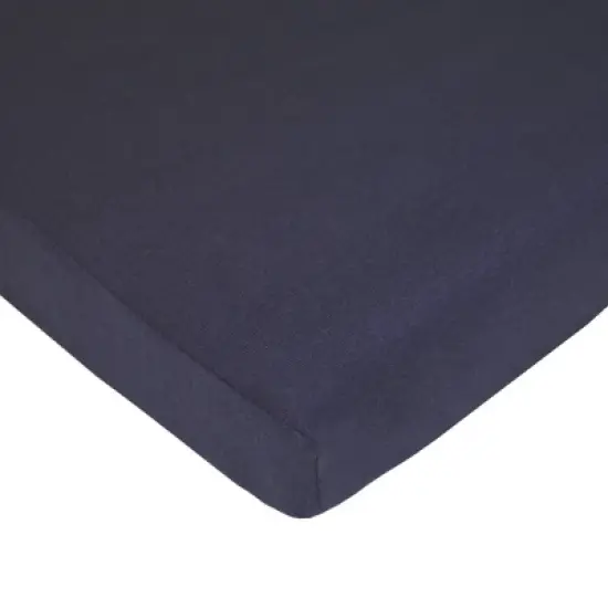 TL Care Jersey Cotton Fitted Crib Sheet image {1}