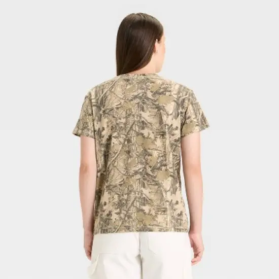 Women's Miller Pheasant Short Sleeve Graphic T-Shirt - Camouflage image {2}