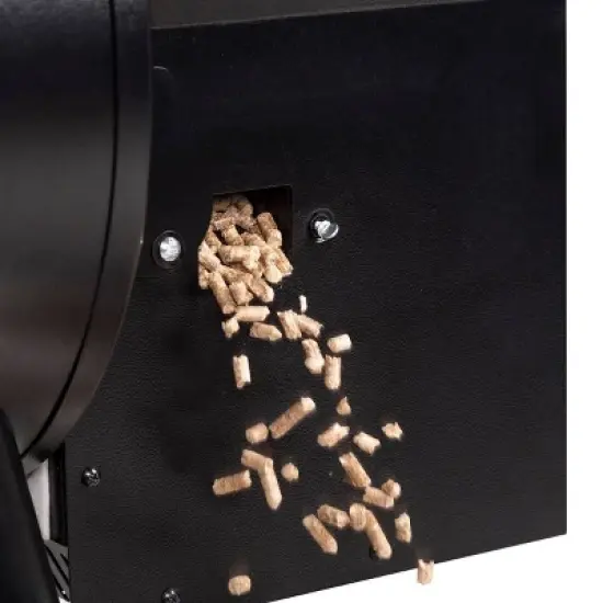 Dyna-Glo DGSS7002BPW-D 20lb Hopper Signature Series Wood Pellet Grill, Black image {4}