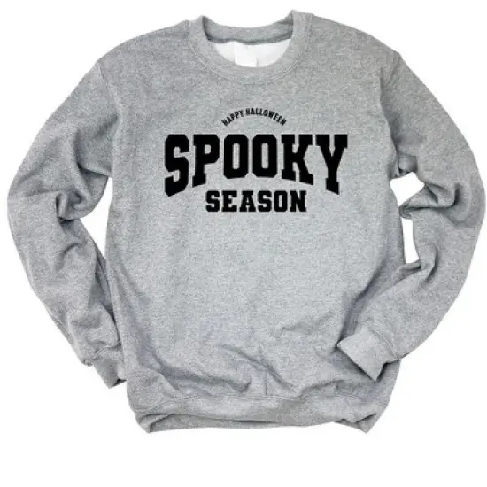 Simply Sage Market Women's Graphic Sweatshirt Varsity Spooky Season image {5}