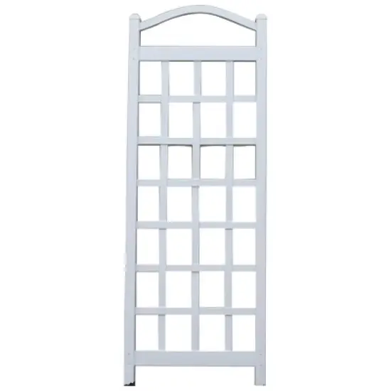 Dura-Trel Cambridge 28"x75" Indoor Outdoor Garden Trellis Plant Support for Vines & Climbing Plants, Flowers, & Vegetables w/Ground Anchors image {7}