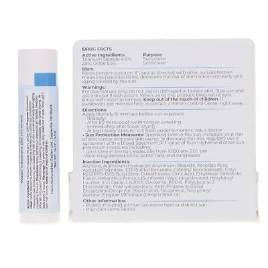 TIZO Tinted Lip Protection Mineral Sunscreen SPF 45 0.14 oz image {7}