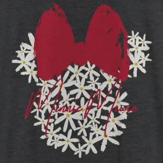 Women's Mickey & Friends Flower Minnie Racerback Tank Top image {1}