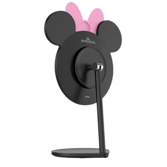 Impressions Vanity Minnie Mouse Bowtiful LED Tabletop Makeup Mirror image {1}