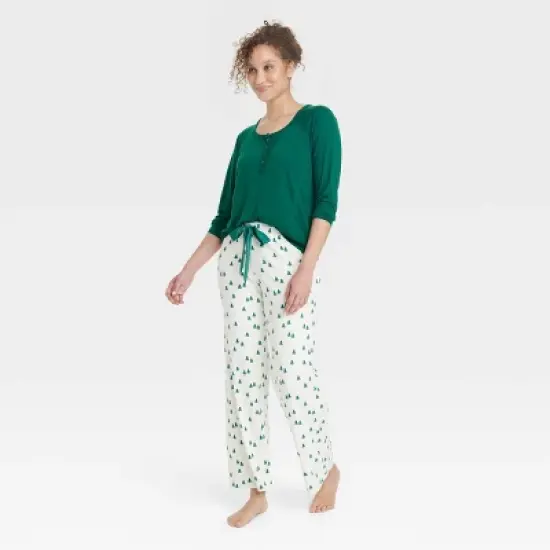 Women's Henley Gift Pajama Set - Stars Above&trade; image {6}