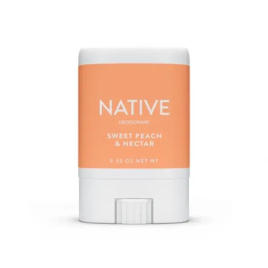 Native Aluminum-Free Deodorant - Sweet Peach & Nectar - Trial Size - 0.35oz image {9}
