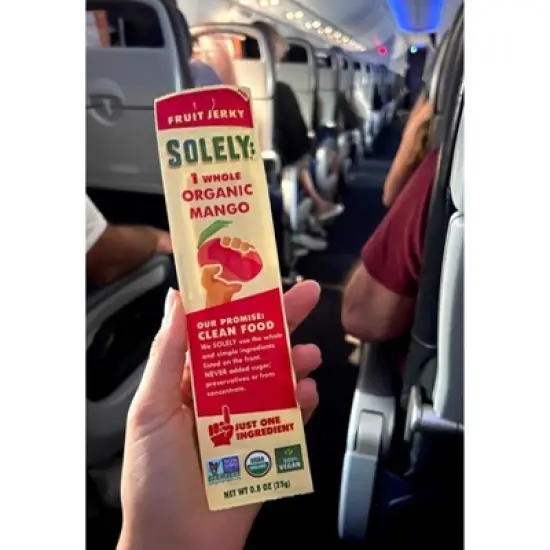 Solely Organic Mango Fruit Jerky - 0.8oz image {3}