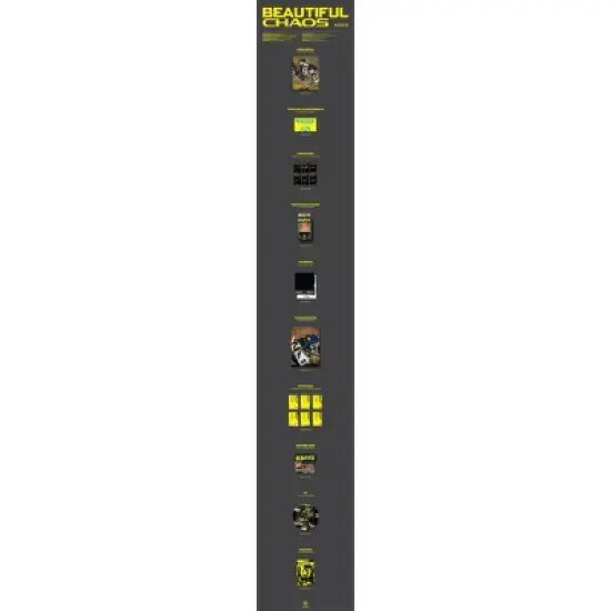 KATSEYE - BEAUTIFUL CHAOS (Chaotic Version) (Target Exclusive, CD) image {13}