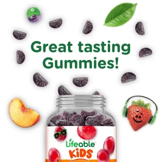 Lifeable - Iron + Vitamin C - Kids - 90 Gummies image {7}