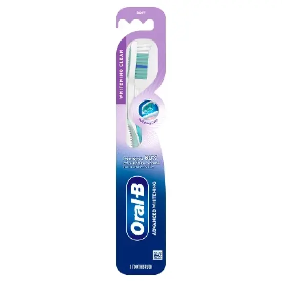 Oral-B Vivid Advanced Whitening Manual Toothbrush - Soft image {1}