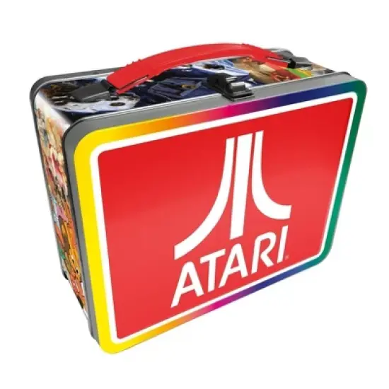 Aquarius Puzzles Atari Embossed Tin Fun Box image {3}