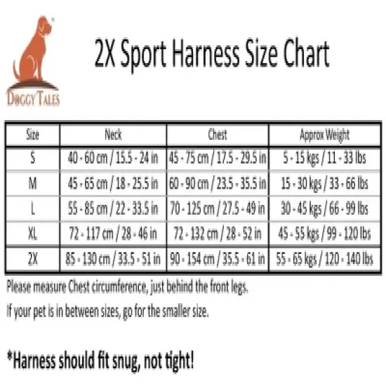 Doggy Tales Realtree 2X Sport Harness Surf Blue image {2}