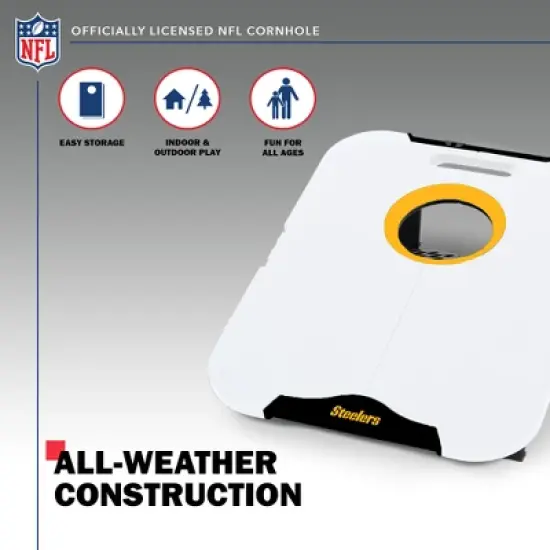 NFL Pittsburgh Steelers All-Weather Travel Cornhole Set image {2}