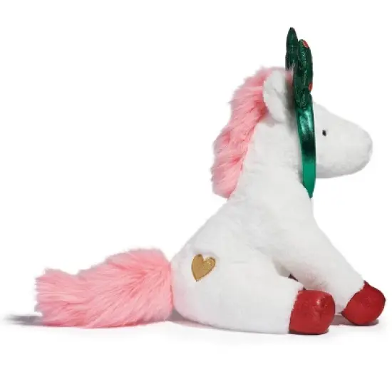 FAO Schwarz Pony with Tree Headband 12" Stuffed Animal image {2}