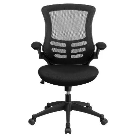 Swivel Task Chair Black - Flash Furniture image {3}