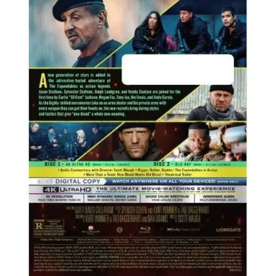 The Expendables (4K/UHD + Blu-ray + Digital) image {1}
