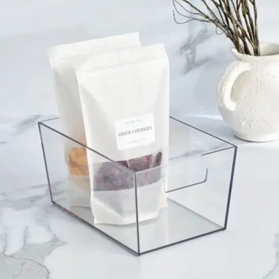 Nate Home by Nate Berkus Plastic Storage Bin for Pantry image {1}