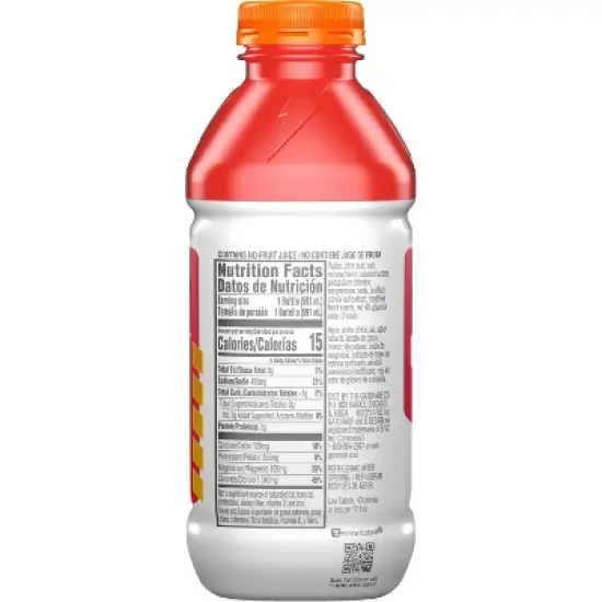 Gatorade Gatorlyte Zero Fruit Punch Sports Drink - 20 fl oz Bottle image {2}