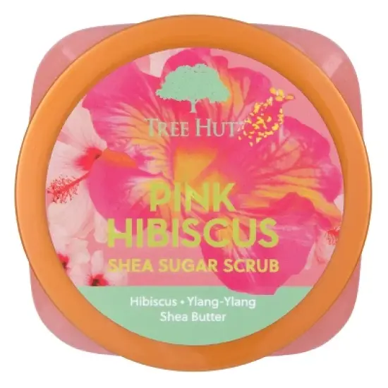 Tree Hut Pink Hibiscus Shea Sugar Body Scrub - 18oz image {3}