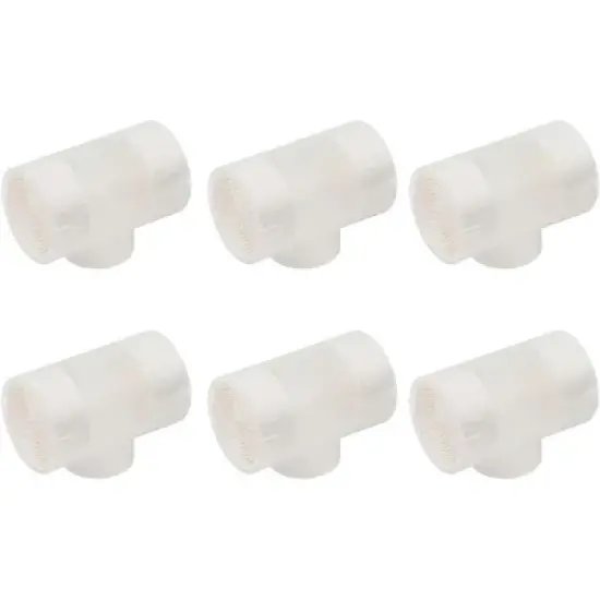 6 Tracheostomy Filter Heat Moisture Exchanger HMEs Humidifier Supplies. Individually Packaged. image {7}