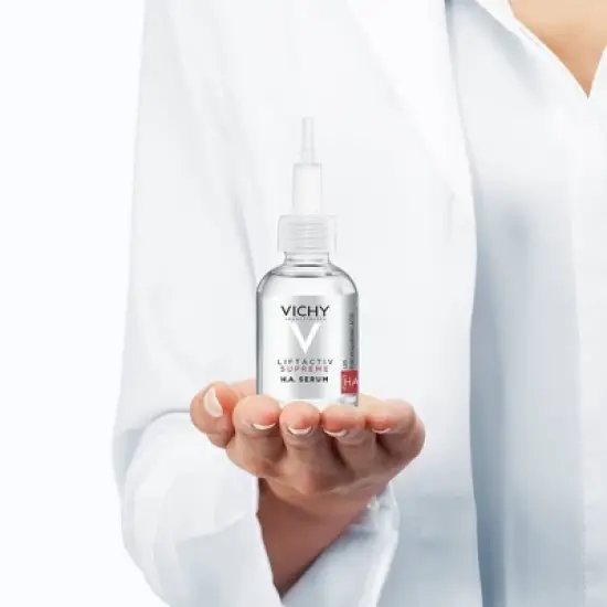 Vichy LiftActiv 1.5% Hyaluronic Acid Wrinkle Corrector, Hyaluronic Acid Face Serum with Vitamin C - 1.01 fl oz image {11}