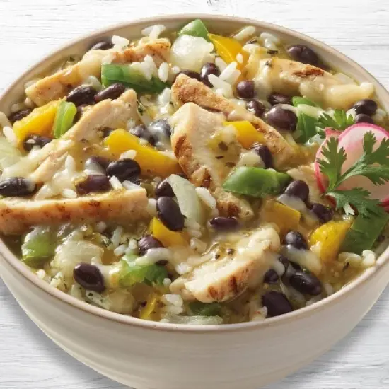 Frontera Frozen Chicken Verde Burrito Bowl - 10oz image {1}