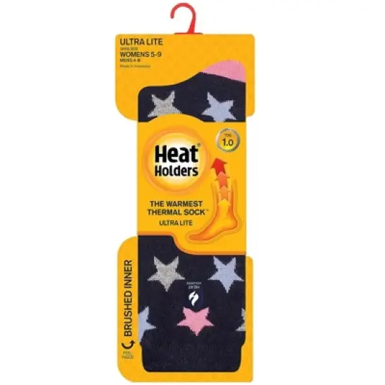 Women's Cosmos ULTRA LITE&trade; Solid Star Crew Socks image {1}