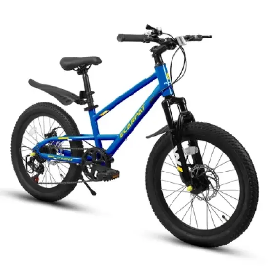 Gulches Kids Bike for 5-10 Years (4'-4'7" Rider), 20"&times;2.125" Tires, 7-Speed Drivetrain, Sturdy Steel Frame, 85% Pre-Assembled image {7}