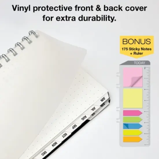 Global Printed Products Essential Monthly & Weekly Planner 5" x 8" AY 2025-2026 image {1}