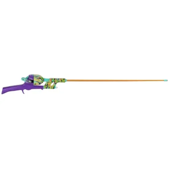 Kid Casters Fish Camo Tangle-Free Combo - Neon image {2}