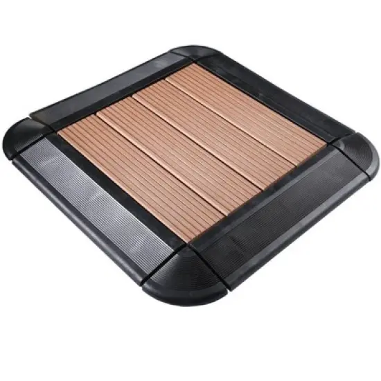 Courtyard Casual Tile Edge Kit (Black), 20 Edge and 4 Corners image {1}