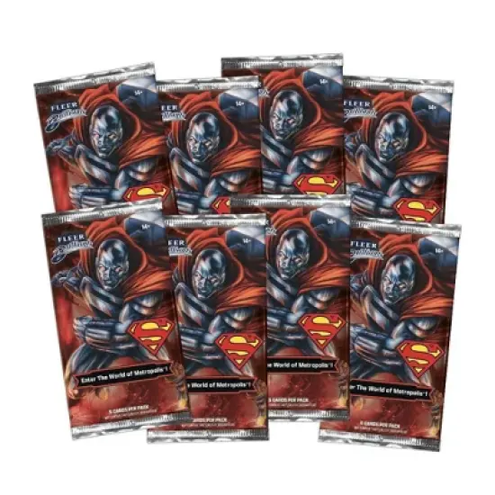 Upper Deck Fleer Brilliants Superman Trading Card Blaster Box image {2}