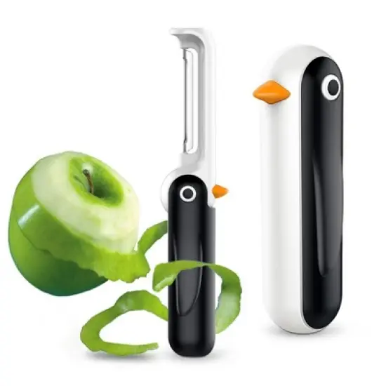 Swtroom 2 Pack Swivel Peeler Vegetable Peeler Penguin Kitchen Peeler for Veggie Fruit Peeler Potato Grater Carrot Apple image {5}