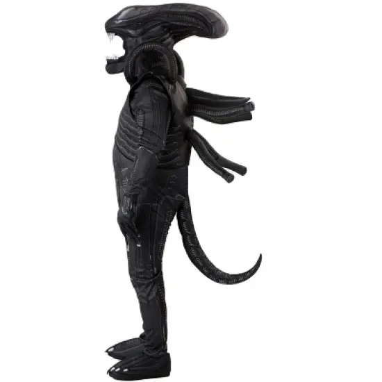 HalloweenCostumes.com Plus Size Premium Xenomorph Halloween Costume | Adult Alien Jumpsuit Realistically Detailed For Cosplay image {2}