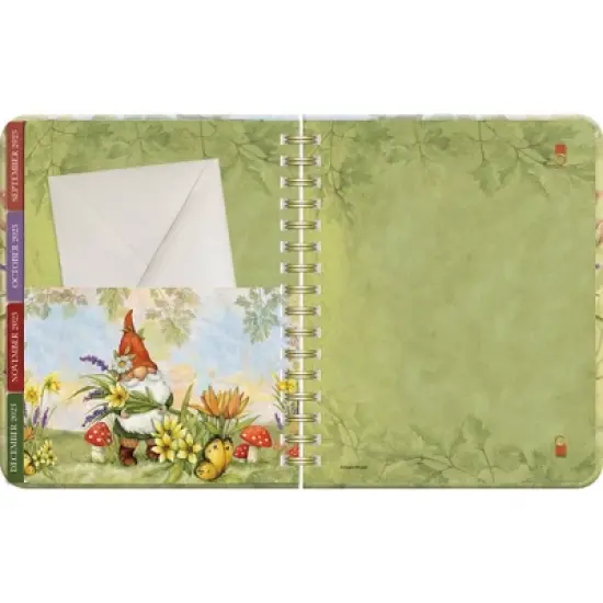 Lang 2023-24 Weekly/Monthly Planner 9.5"x7.5" Deluxe Gnome Sweet Gnome image {4}