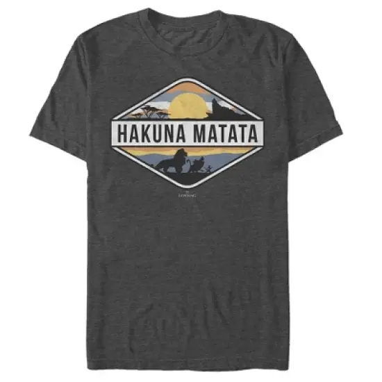 Men's Lion King Hakuna Matata National Park Emblem T-Shirt image {4}