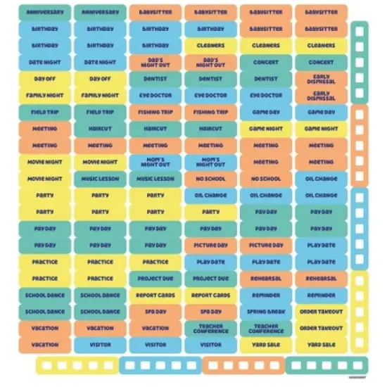 Trends International 2026 Bluey Sticker 12"x12" Wall Calendar image {6}