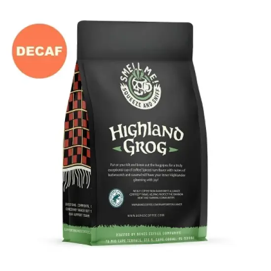 Bones Coffee Company Highland Grog Decaf 12 oz (Ground) image {2}