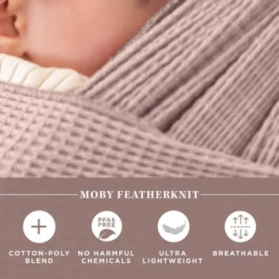 Moby Classic Wrap Waffle Knit Baby Carrier image {9}