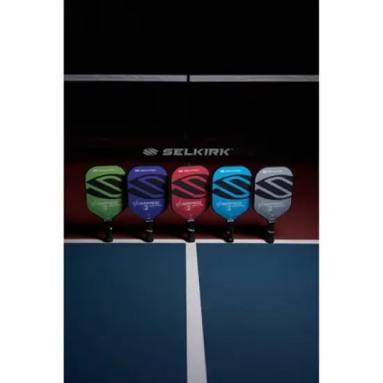 Selkirk Sport Amped Control S2 Lightweight Pickleball Paddle - Blue image {7}