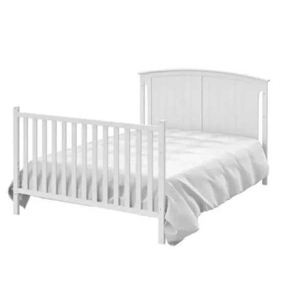 Storkcraft Steveston 4-in-1 Convertible Crib and Changer with Drawer image {8}