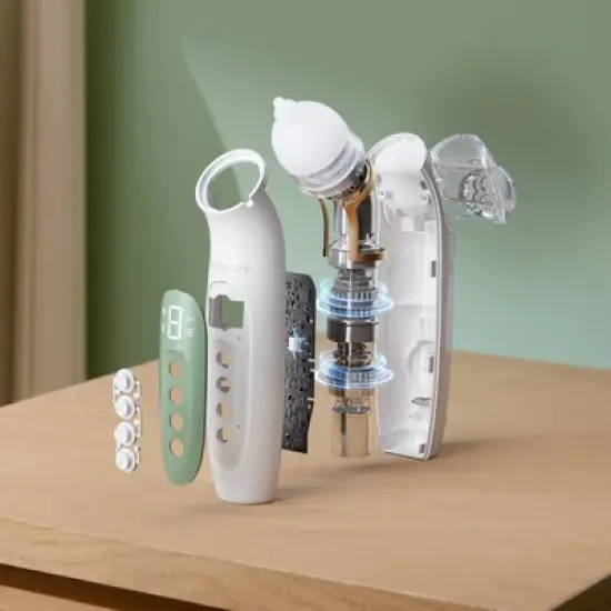 Momcozy 2-in-1 Nasal Aspirator with Sprayer - 3pc image {7}