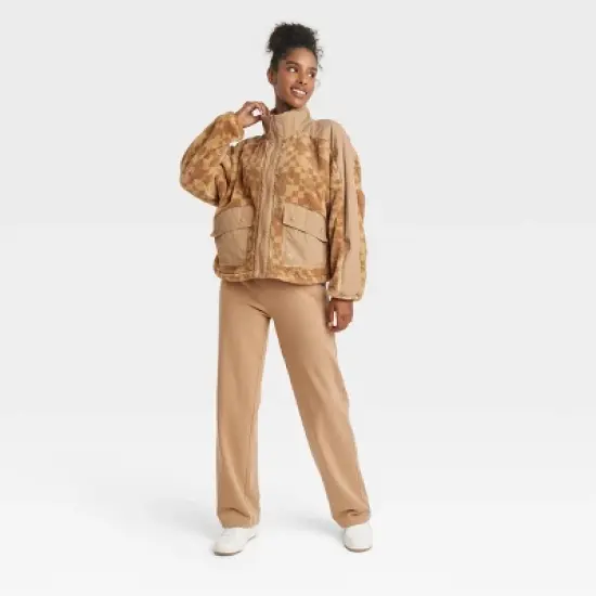 Women's Printed High Pile Fleece Jacket - JoyLab&trade; image {2}