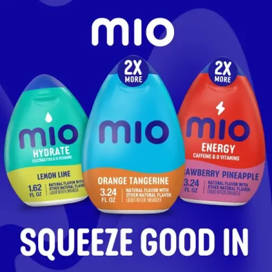 MiO Orange Tangerine Liquid Water Enhancer - 3.24 fl oz Bottle image {9}