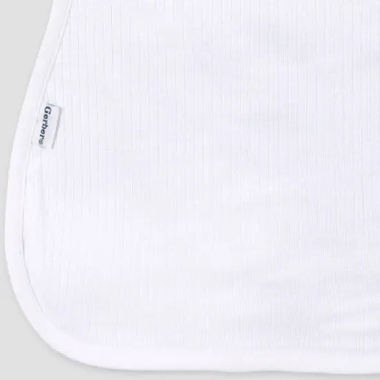 Gerber Baby 5pk Burp Cloth - White image {6}