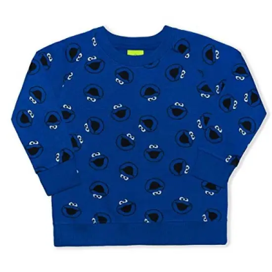 Sesame Street Boy's 2-Pack Allover Print Long Sleeve Shirt and Jogger Pant Set for toddler image {2}