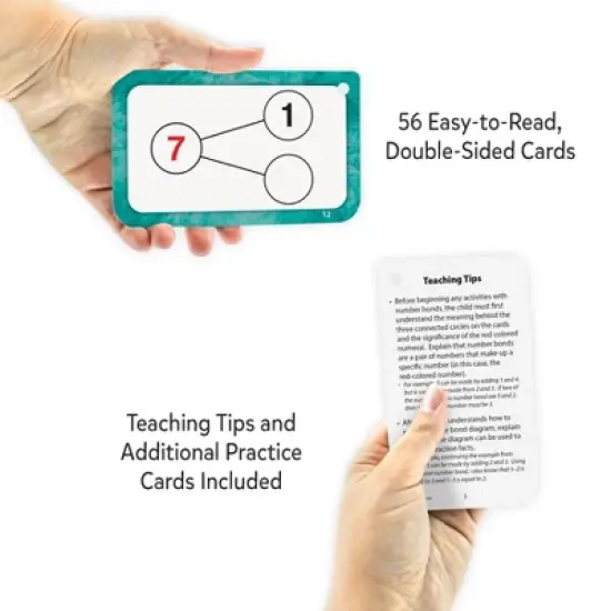 Edupress Number Bonds Addition and Subtraction Flash Cards image {4}