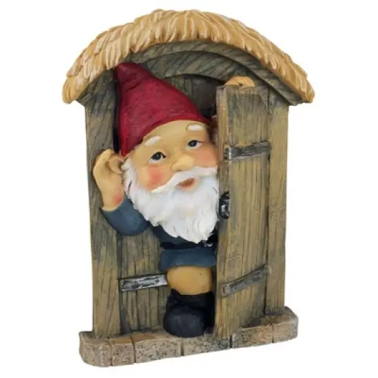 Design Toscano The Knothole Gnomes Garden Welcome Tree Sculpture image {6}